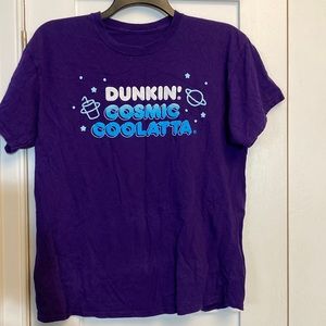 Dunkin’ Donuts Cosmic Coolatta t-shirt in EUC